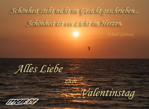 Schönheit steht nicht im Gesicht geschrieben... Alles Liebe zum Valentinstag