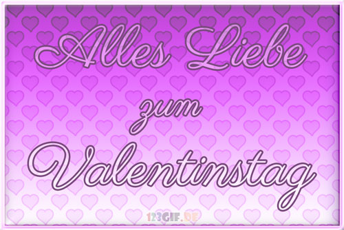 Alles Liebe zum Valentinstag