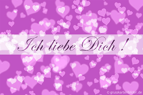 Ich liebe dich