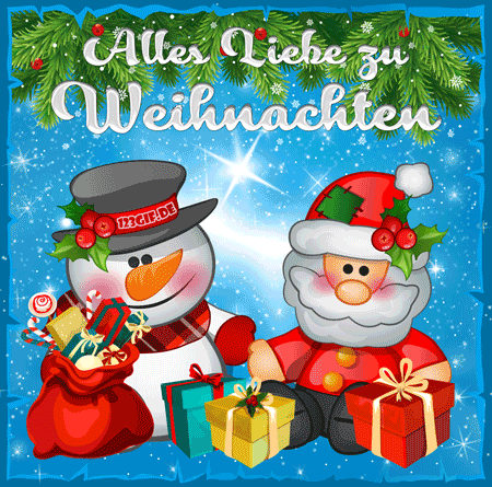 schneemann-nikolaus-weihnachten-0564.gif von 123gif.de Download & Grußkartenversand