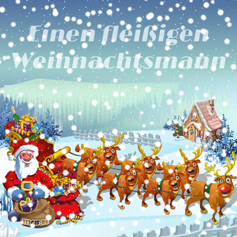weihnachtschlitten-weihnachtsmann-0174.gif von 123gif.de Download & Grußkartenversand