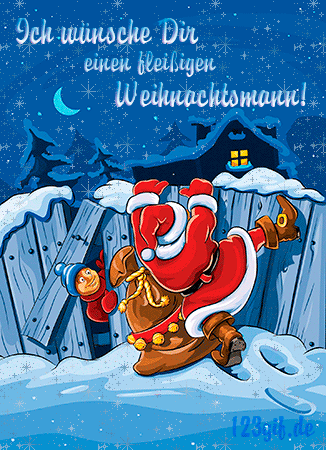 weihnachtsmann-0156.gif von 123gif.de Download & Grußkartenversand