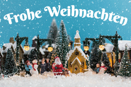 weihnachtsmann-dorf-0159.gif von 123gif.de Download & Grußkartenversand